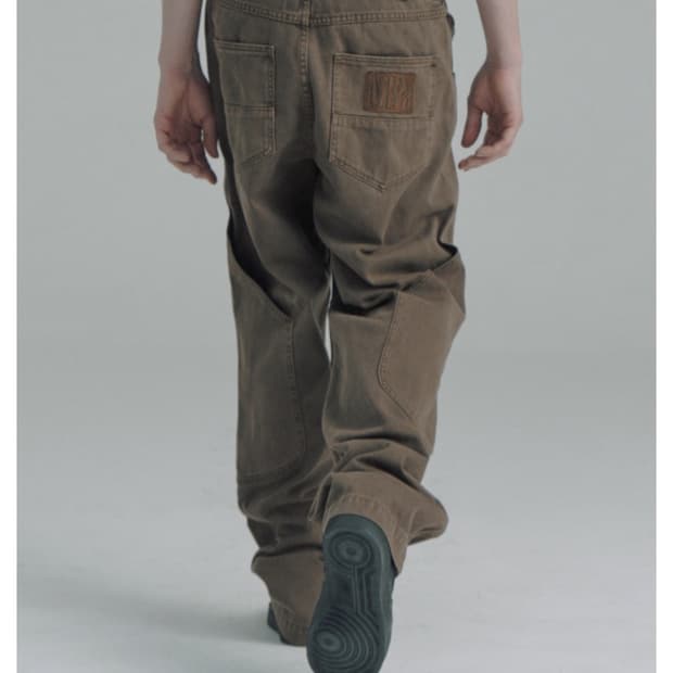 플라스틱프로덕트 calf pocket pants -M