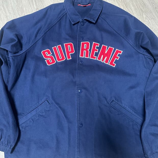 슈프림 아크 데님 코치 자켓 L