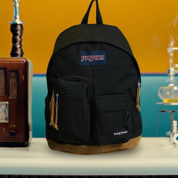 판매)빔즈 이스트팩 잔스포츠 백팩 블랙 새상품