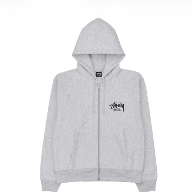 스투시 서울 후드집업 M