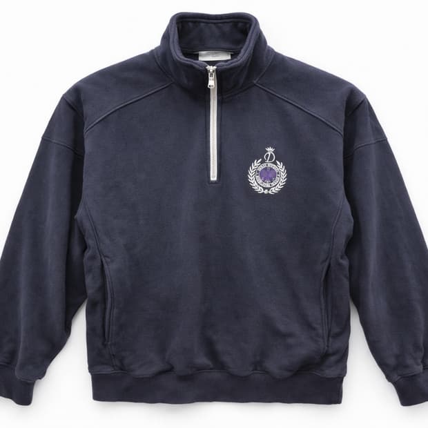 던스트 공식 맨투맨 네이비 M