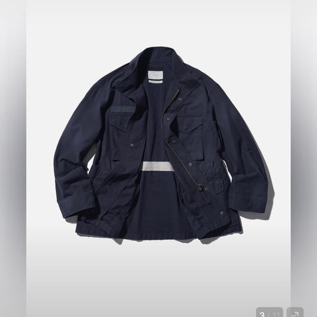 아워셀브스 M-65 필드 자켓 네이비