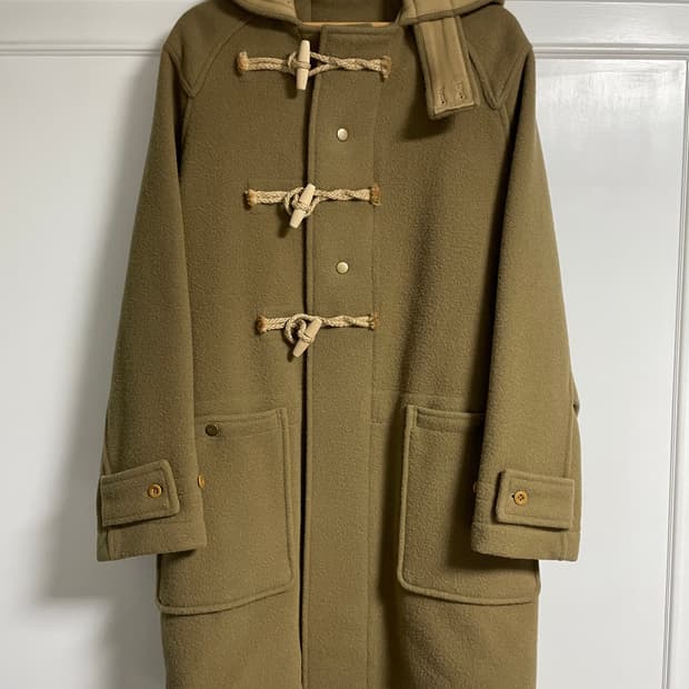 EASTLOGUE×GLOVERALL Monty Duffle Coat L