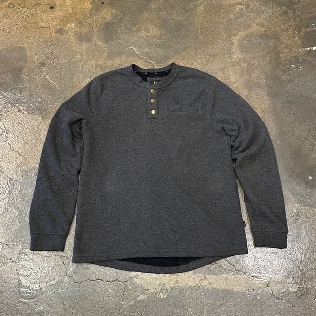 Lee Premium Select 와플 헨리넥 쉐르파 스웻셔츠