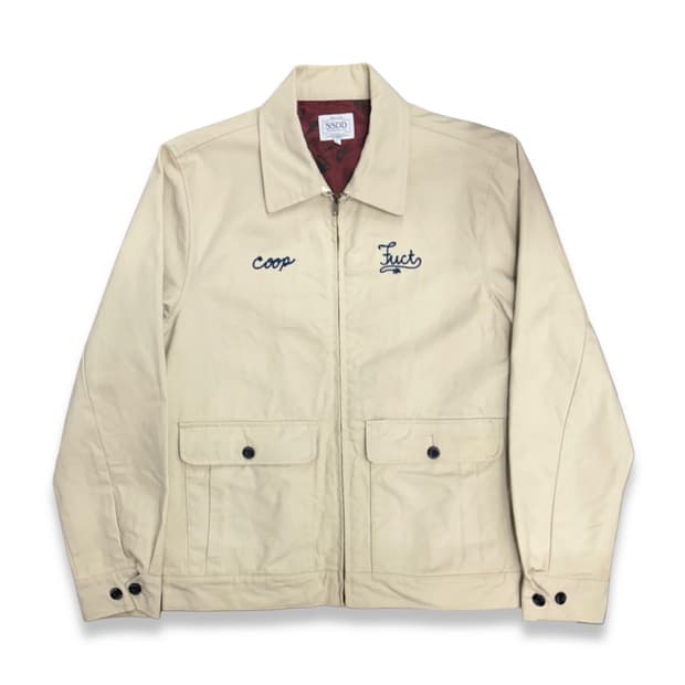 FUCT SSDD 체인스티치 워크 자켓 XL