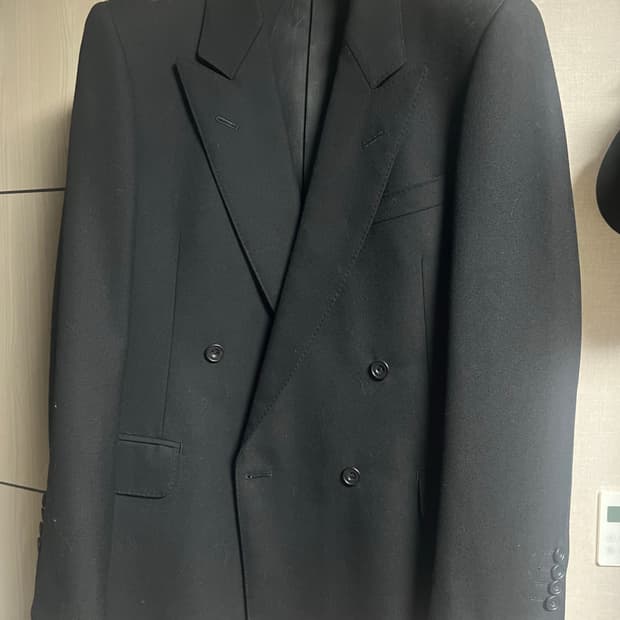 빈티지 버버리 블랙 더블 셋업 수트 판매