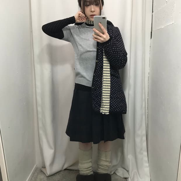 도트 소녀 코디 세트 🤍