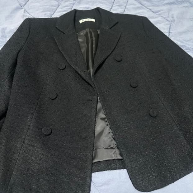 프레클 더블 버튼 자켓