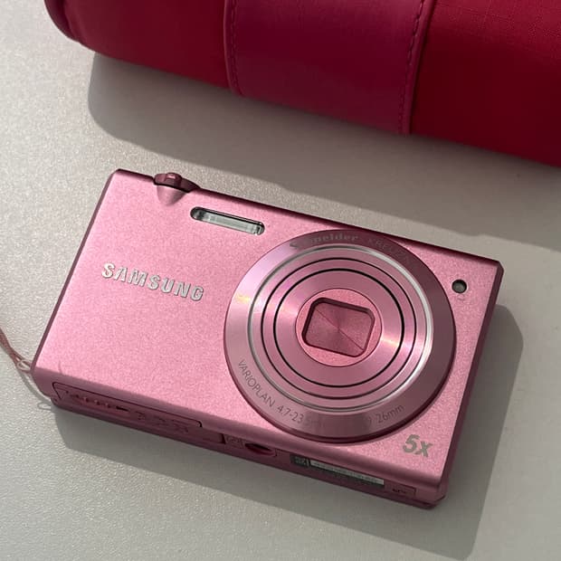 삼성 미러팝 디카 MV800 핑크