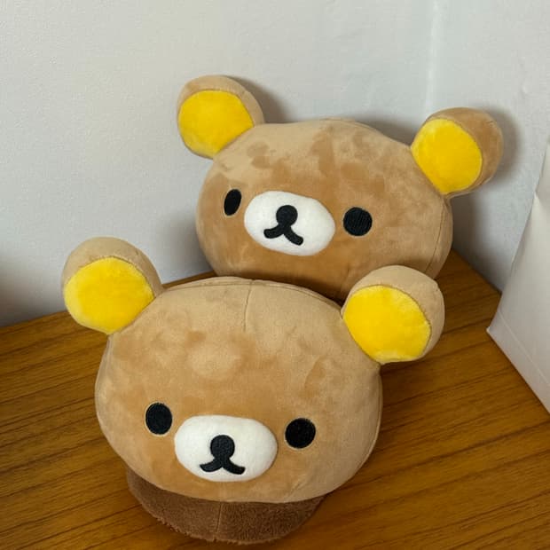 리락쿠마 룸슈즈 실내화