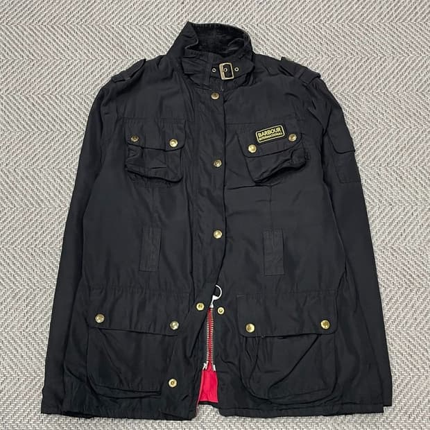 바버 로고 패치 자켓 v0455