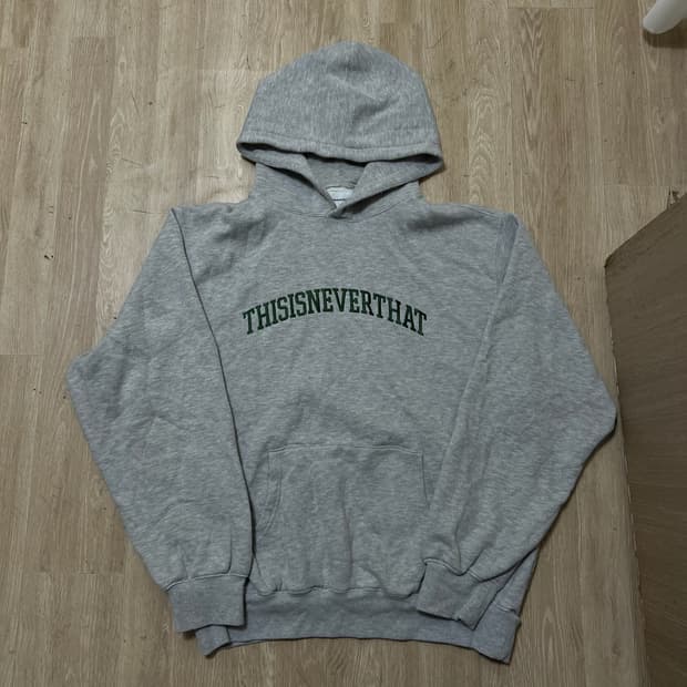 디스이즈네버댓 빅로고 후드티 XL/105
