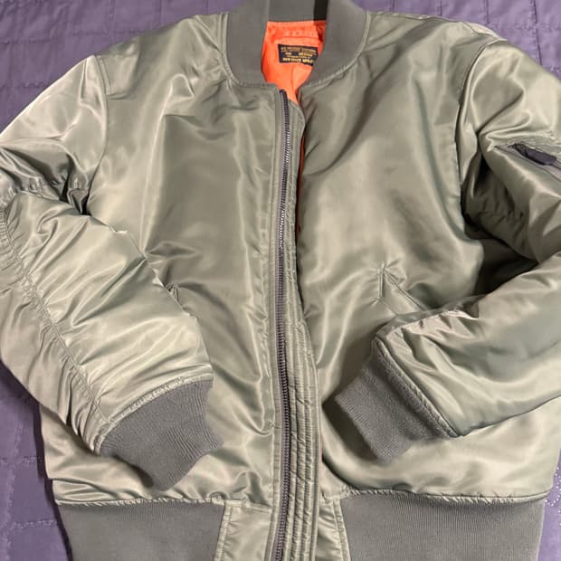 M) 브론스 MA-1 1970s KR Olive