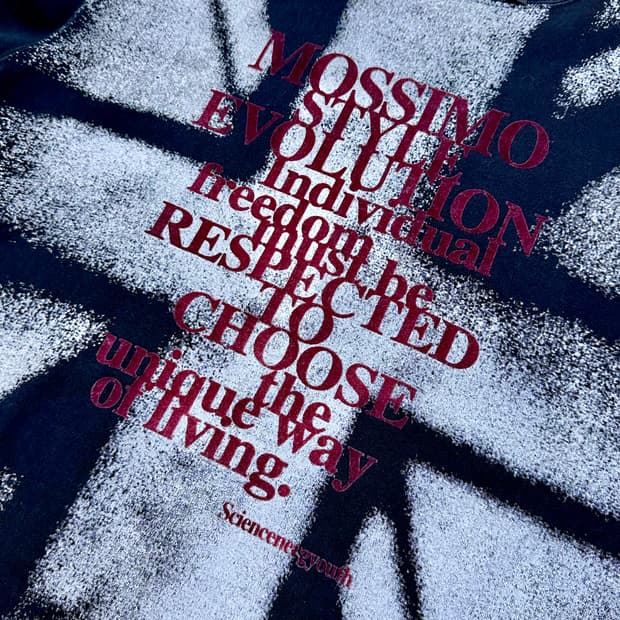 모시모 유니온잭 티셔츠