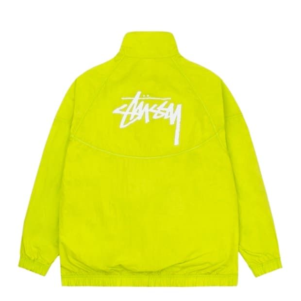 나이키 x 스투시 윈드러너 자켓 브라이트 캑터스 L사이즈