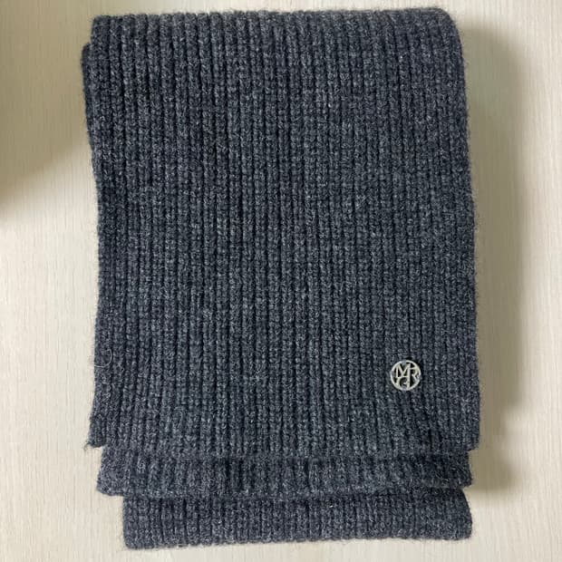 메르고 머플러 차콜