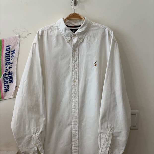 117. 폴로 화이트 셔츠 빅사이즈