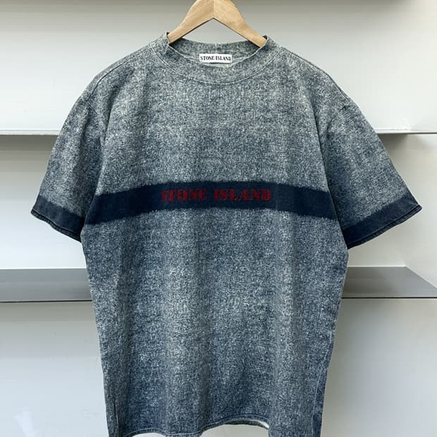 스톤아일랜드 95SS 스펠 로고 티셔츠