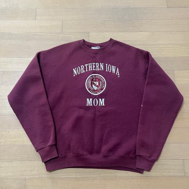 빈티지 IOWA 스웻셔츠 맨투맨 미국 제조