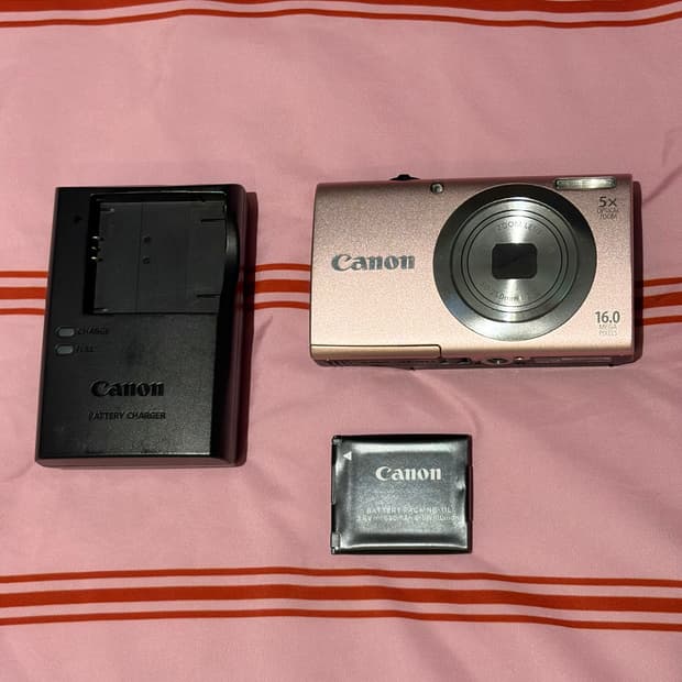 (새상품급)환연 지연 디카🎀canon powershot A2400 핑크