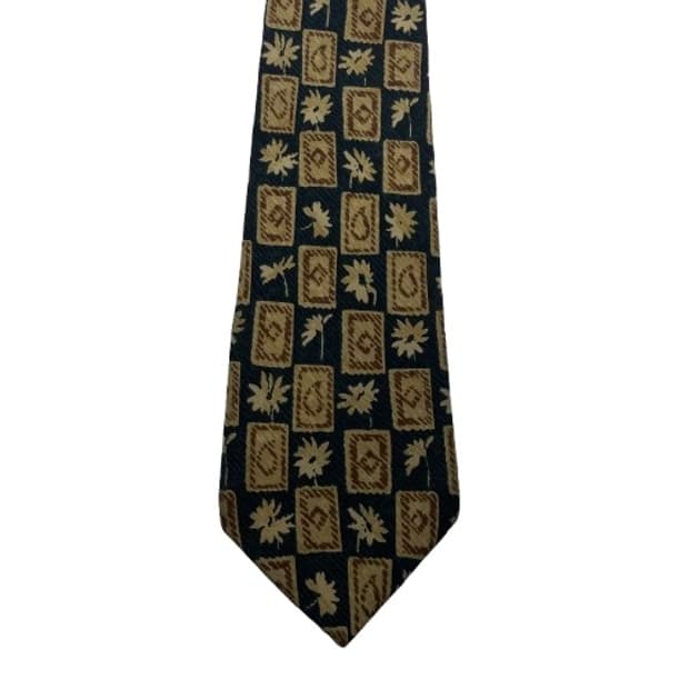 593) (GAP) 갭 패턴 넥타이