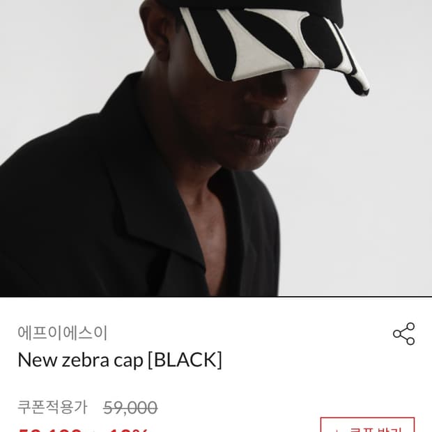 Fese 에프이에스이 뉴 지브라 볼캡