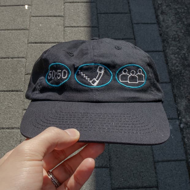 디즈니 파크 게임 쇼 WINNER 캡