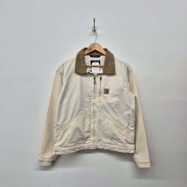 칼하트 아이보리 디트로이트 자켓 여성M