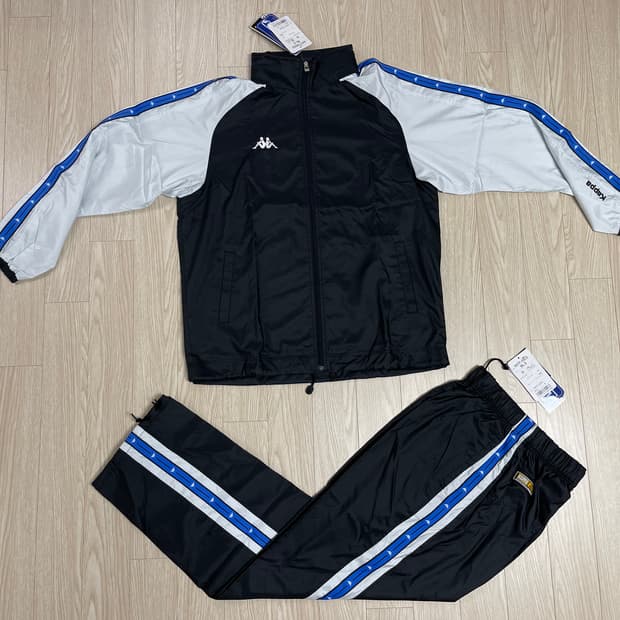 카파 90s 올드 나일론 웜업 셋업 Kappa OLD 1990