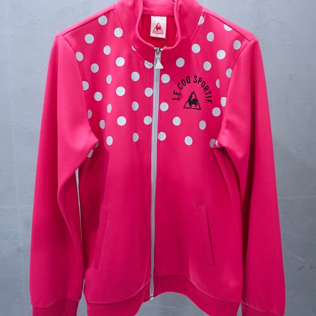 Le Coq Sportif 핑크 도트 져지