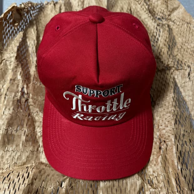 [OS]프리휠러스 "Throttle" 데솔레이션 로우 샵 한정 자수 볼캡