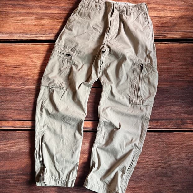 90s 폴로 유틸리티 립스탑 카고 팬츠