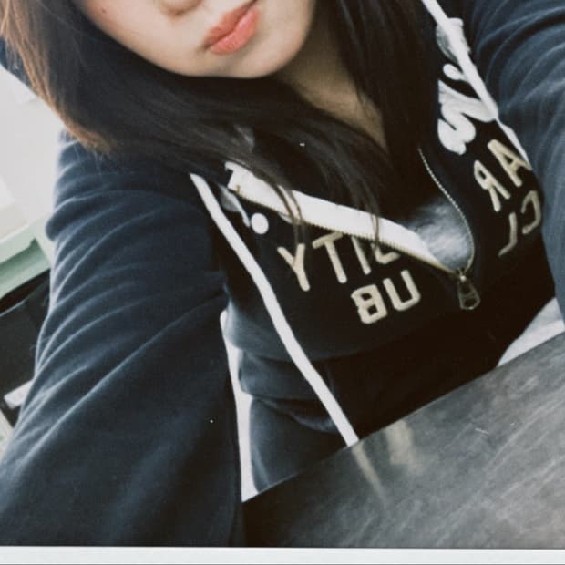 후아유 슬림핏 빈티지 후드집업