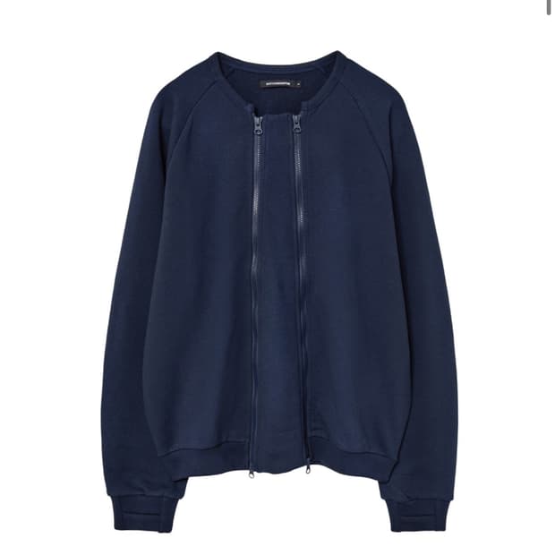 해칭룸 가디건(집업) -Dual Zip Cardigan Dark Blue