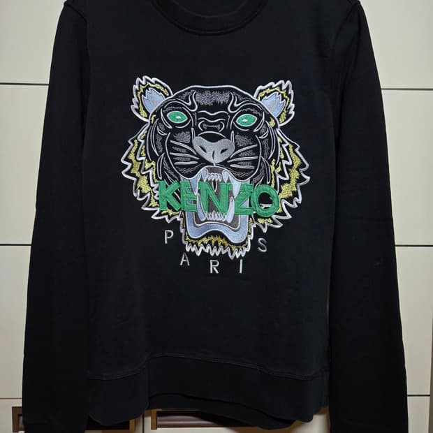 겐조  타이거 자수 맨투맨