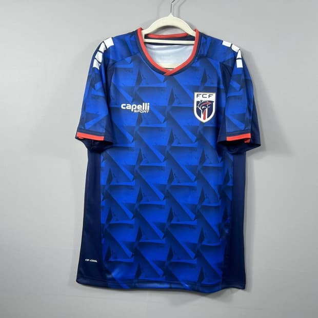 2026월드컵 카보베르데 홈 어웨이 축구유니폼 반팔티 축구복 후원복