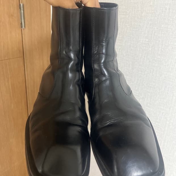로스트가든 스퀘어토 앵클부츠