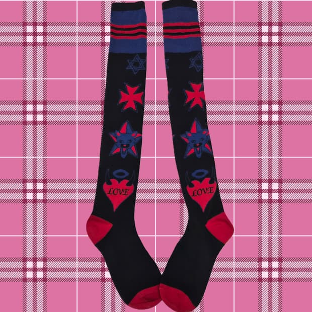 하라주쿠 세미펑크 갸루 지뢰계 오버니삭스