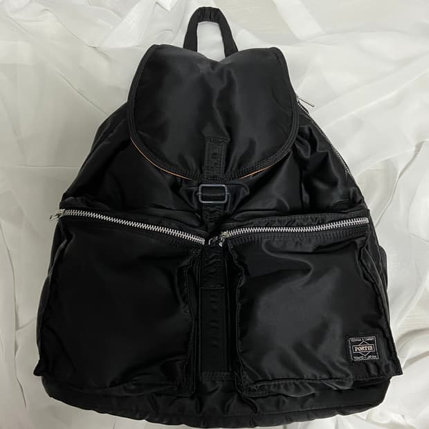 미사용급)PORTER 포터 탱커 럭색 백팩 지퍼형