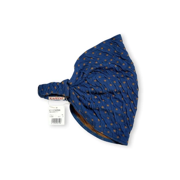 캐피탈 도트 헤어밴드 터번