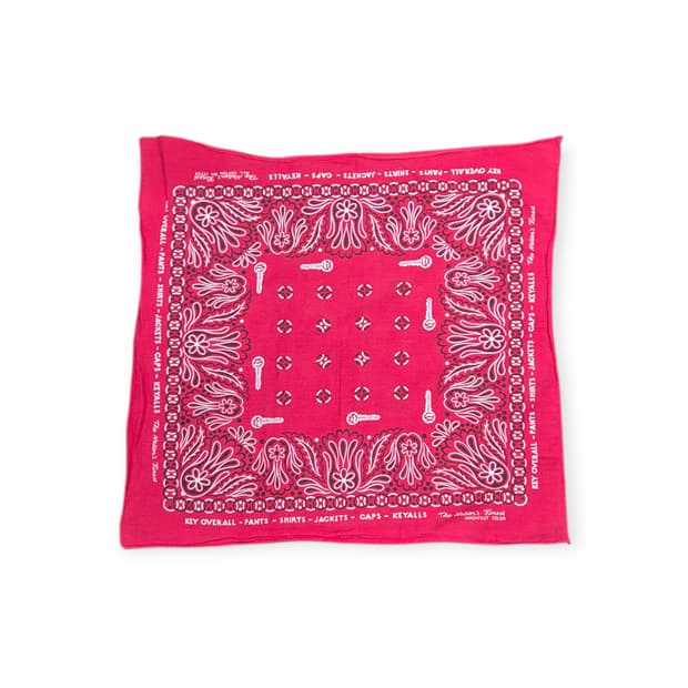 빈티지 반다나 키