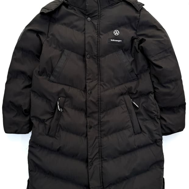 폭스바겐 블랙 롱패딩