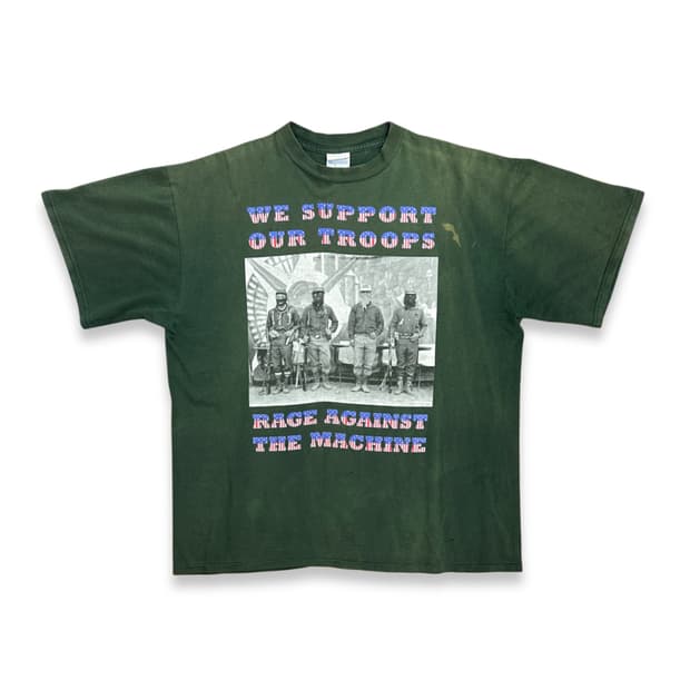 90s Rage Against The Machine 밴드 티셔츠 XL