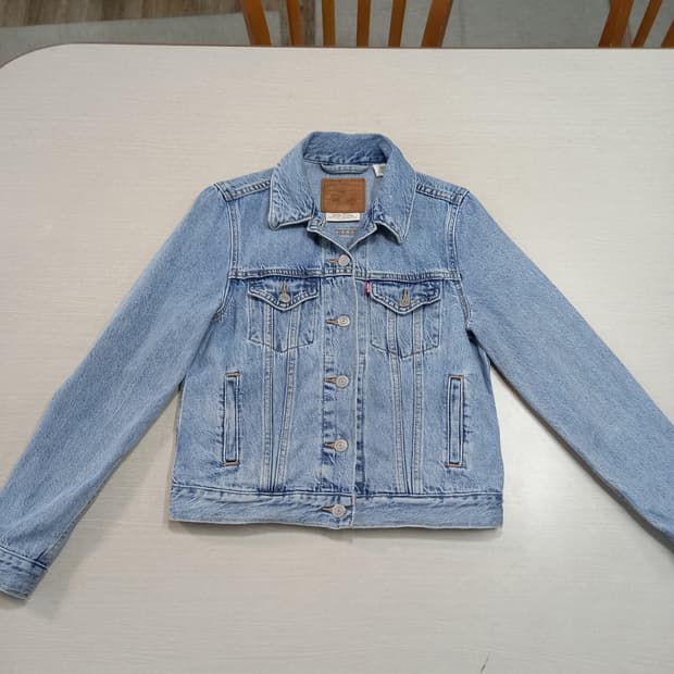 S85 리바이스 Primium 리오셀21% 데님자켓 연청 S-204