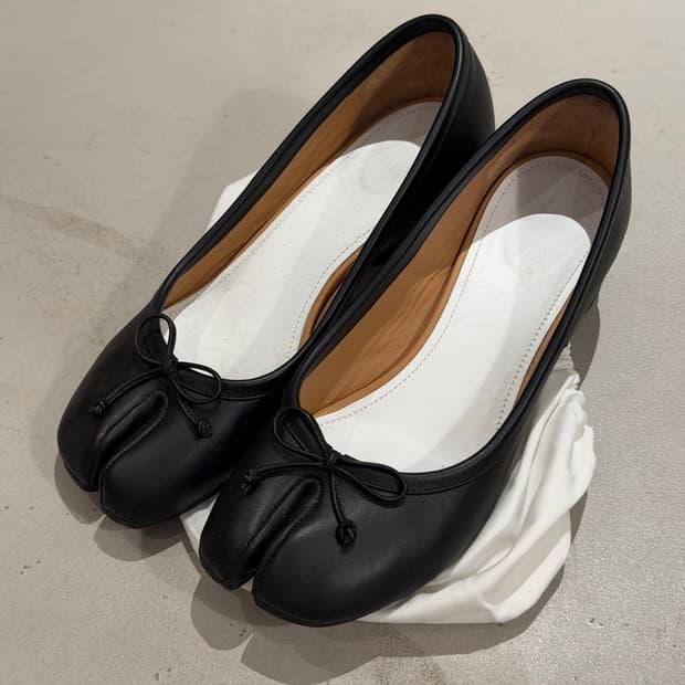 메종마르지엘라 타비 발레리나 펌프스 37.5