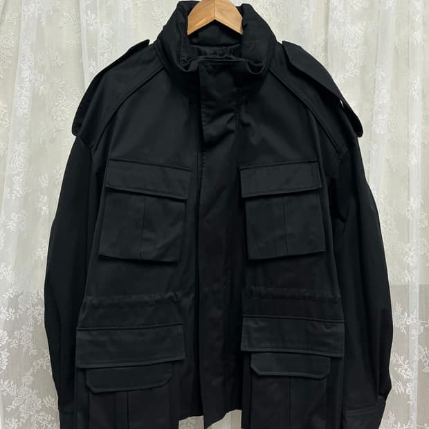 44) 준지 june.J 쉘파카 야상 블랙