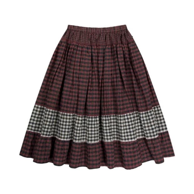 코이세이오 모리 체크스커트