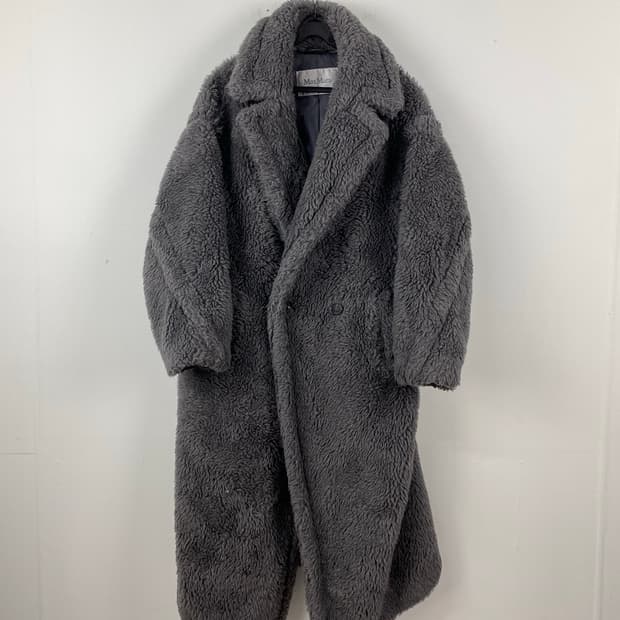 Maxmara 막스마라 테디베어 코트 그레이 XS