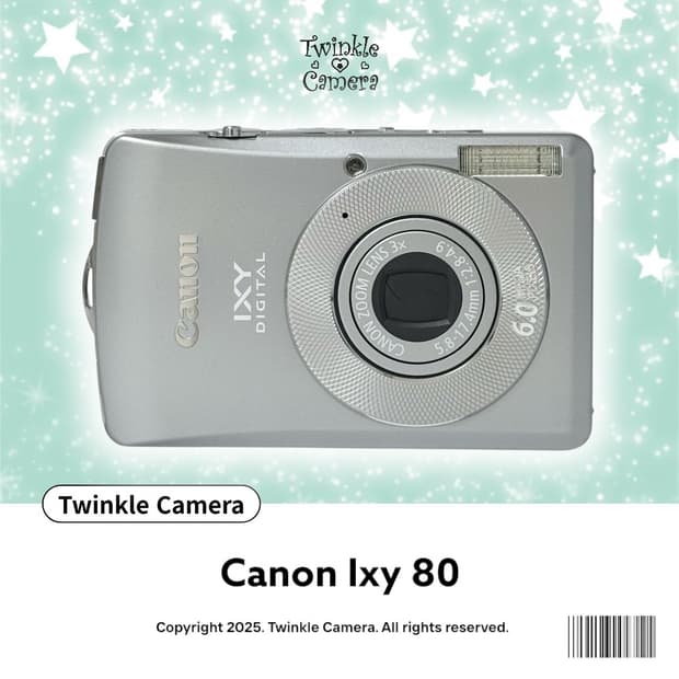 Canon ixy digital 80 캐논 익시 80 (익서스65)