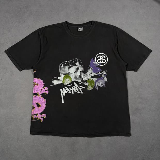 Stussy 스투시 스트라이크 피그먼트 다이드 반팔